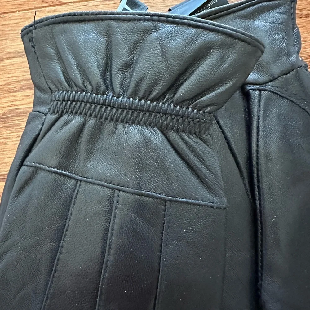 New Alpine Swiss Women’s Dressy Gloves 100% Leather Thermal Insulation, Sz M.